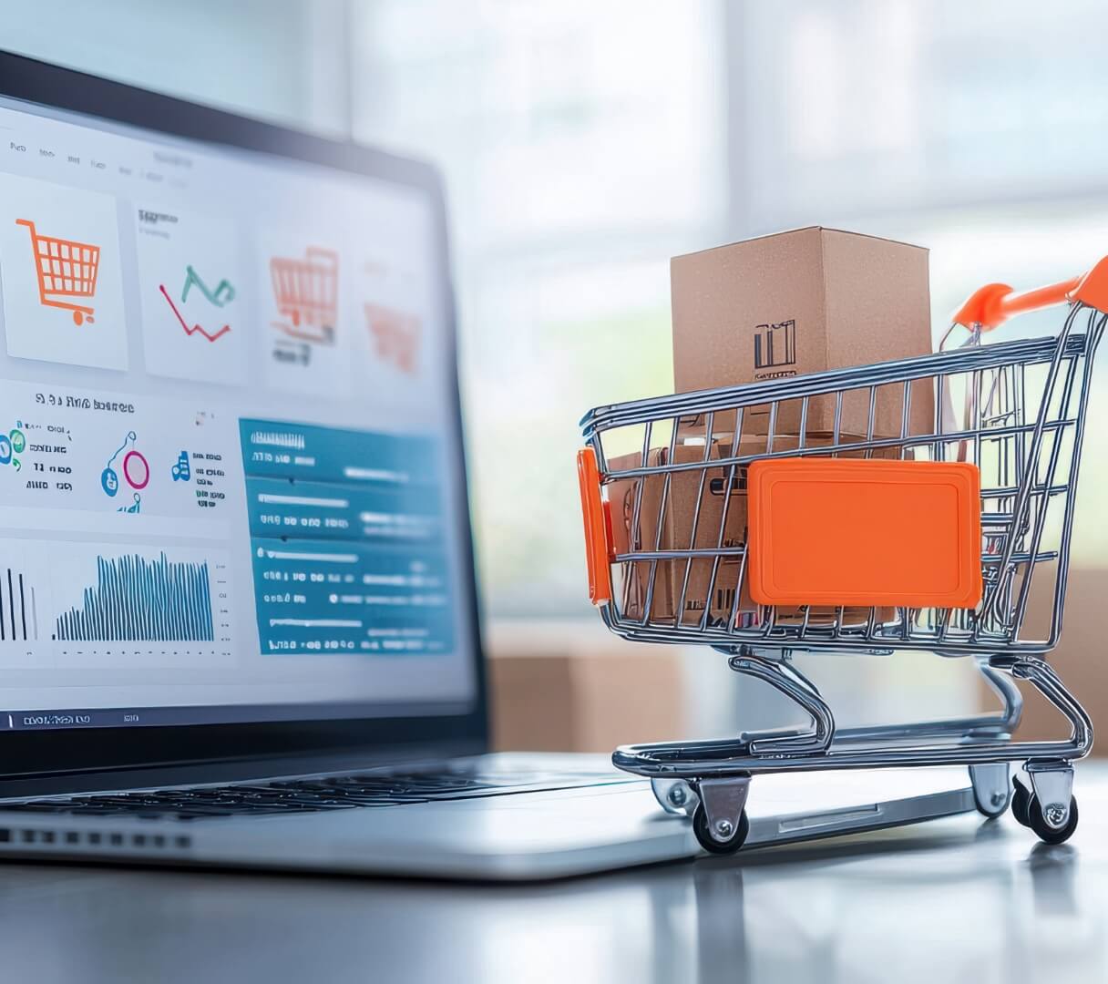 ECサイトの分析イメージ画像